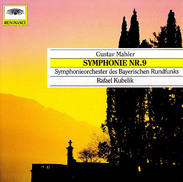 Gustav Mahler - Symphonie-Orchester Des Bayerischen Rundfunks, Rafael Kubelik : Symphonie Nr. 9 (CD, RE, RM)