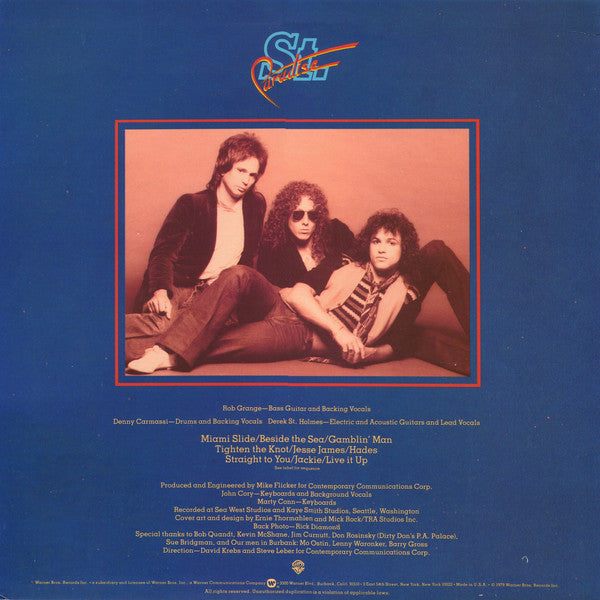 St. Paradise : St. Paradise (LP, Album, Win)