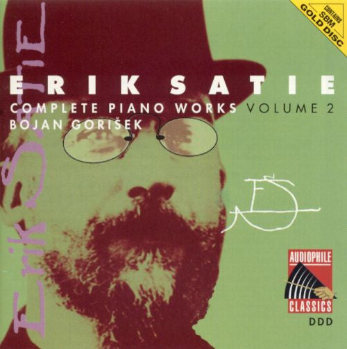 Erik Satie - Bojan Gorišek : Complete Piano Works Volume 2 (CD, Album, Gol)