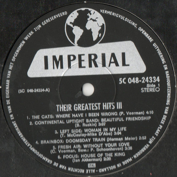 Various : Their Greatest Hits 3 (LP, Comp)