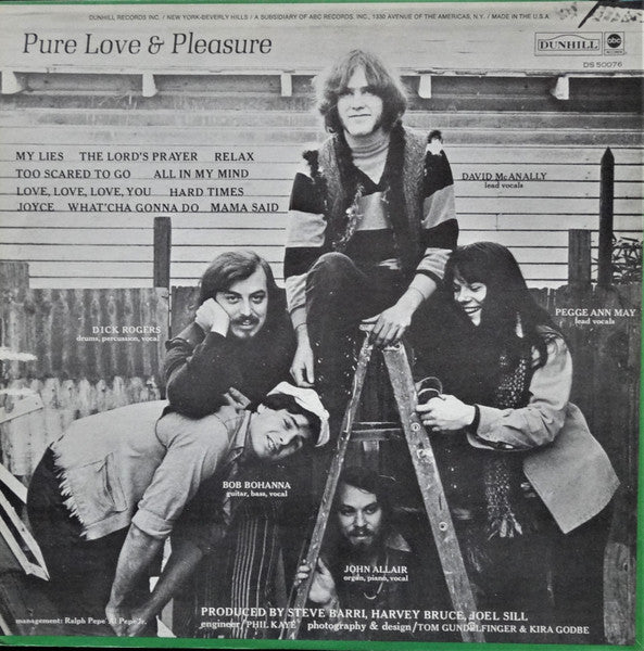 Pure Love & Pleasure* : A Record Of Pure Love & Pleasure (LP, Album)