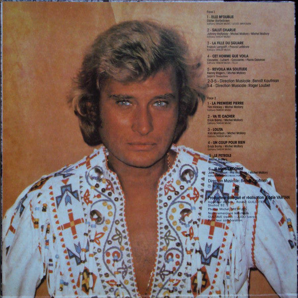 Johnny Hallyday : Solitudes À Deux (LP, Album, Gat)