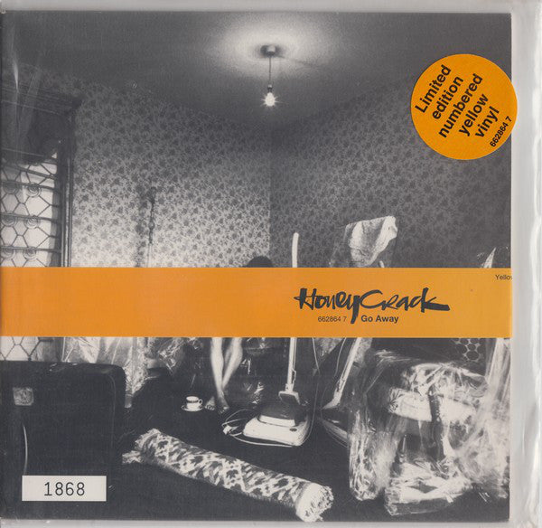 Honeycrack : Go Away (7", Single, Ltd, Num, Yel)