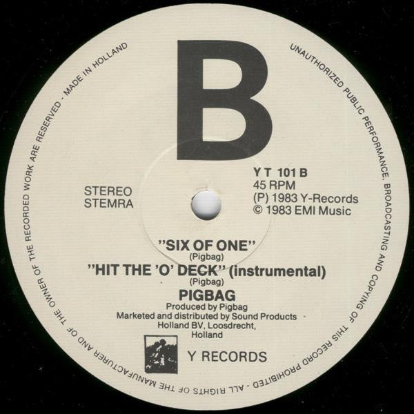 Pigbag : Hit The 'O' Deck (12")