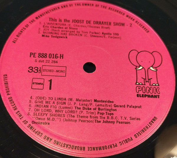 Joost de Draayer : This Is The Joost de Draayer Show 2 (LP, Comp)