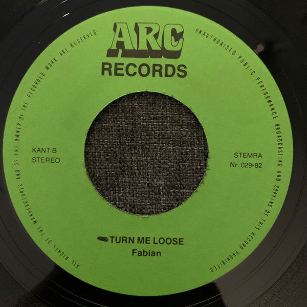 Fabian (6) : Tiger / Turn Me Loose (7", Gre)