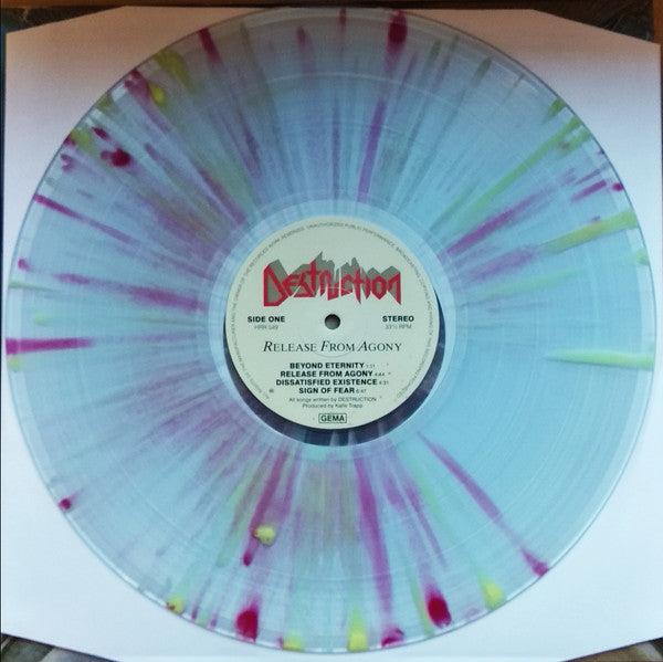 Destruction : Release From Agony (LP, Album, Ltd, RE, Cle)
