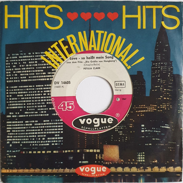 Petula Clark : Love - So Heißt Mein Song / Happy Journey - Bon Voyage (7", Single)