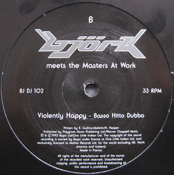 Björk : Björk Meets The Masters At Work (10", Promo)