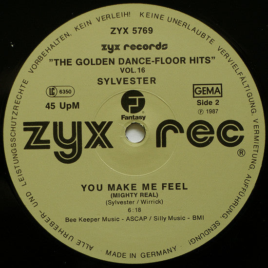 Bar-Kays / Sylvester : Holy Ghost / You Make Me Feel (Mighty Real) (12")
