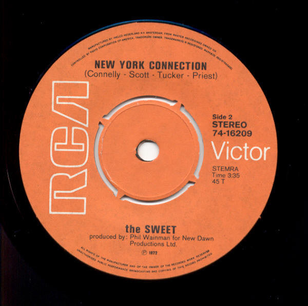 The Sweet : Wig-Wam Bam (7", Single)