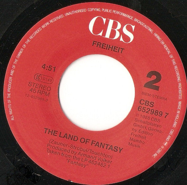 Münchener Freiheit : Keeping The Dream Alive (7", Single)