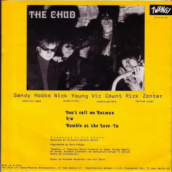 The Chud : Don't Call Me Batman (7", Single)
