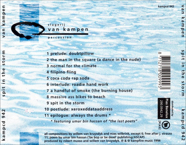 Slagerij Van Kampen : Spit In The Storm (CD, Album)