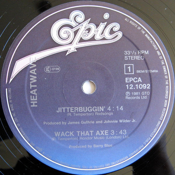 Heatwave : Jitterbuggin' (12")