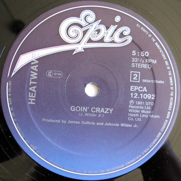 Heatwave : Jitterbuggin' (12")