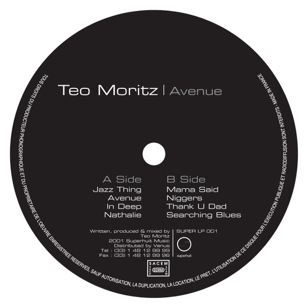 Teo Moritz : Avenue (LP, Album)