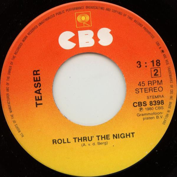 Teaser (2) : Now I Need You More Than Ever (7", Single)