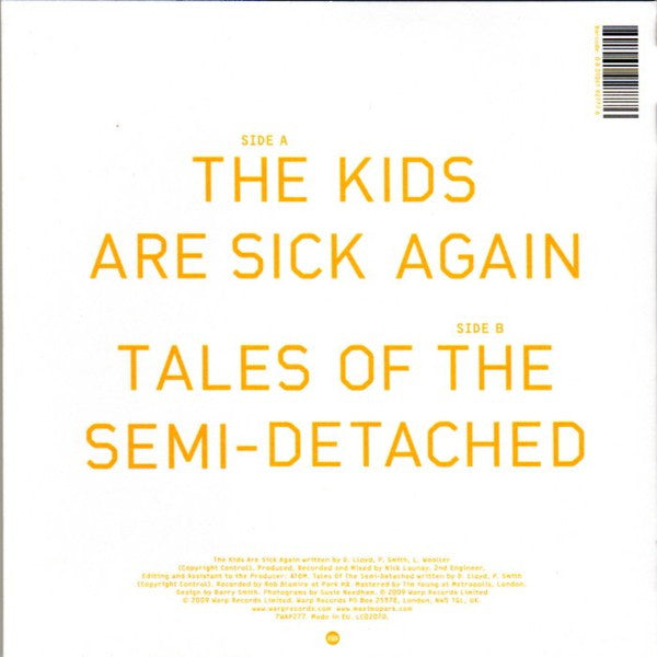 Maxïmo Park : The Kids Are Sick Again (7", Single, Ora)