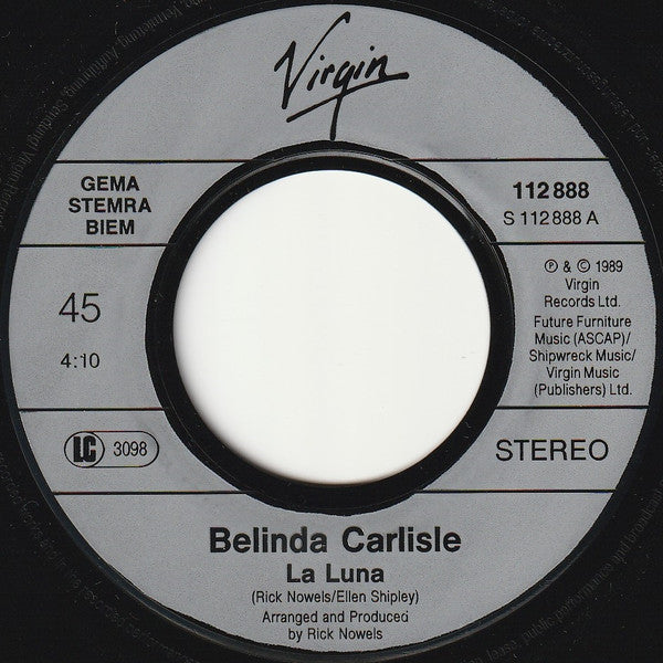 Belinda Carlisle : La Luna (7", Single)