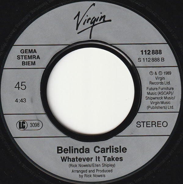 Belinda Carlisle : La Luna (7", Single)