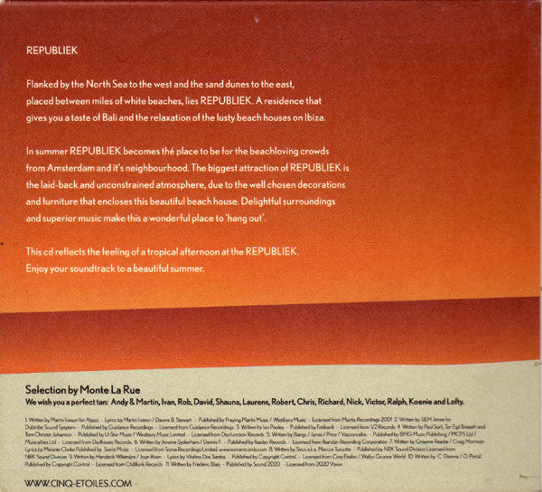 Various : Republiek: Subtropicbeachclubbing (CD, Comp, Dig)