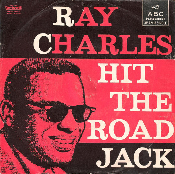 Ray Charles : Hit The Road Jack (7", Single)