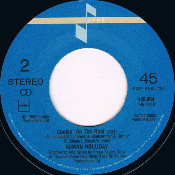 Roman Holliday : Motormania (7")