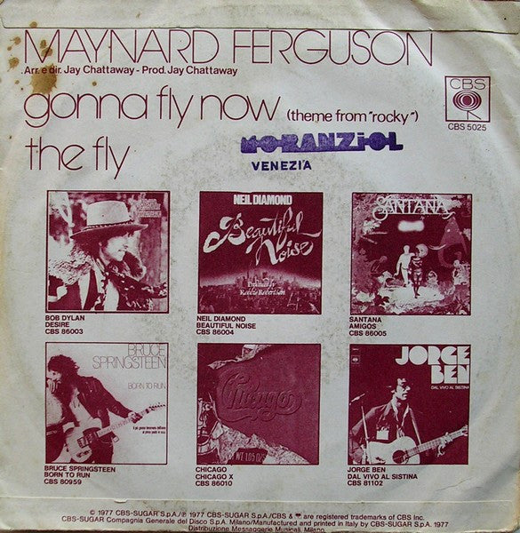 Maynard Ferguson : Gonna Fly Now (Theme From "Rocky") (7", Single)