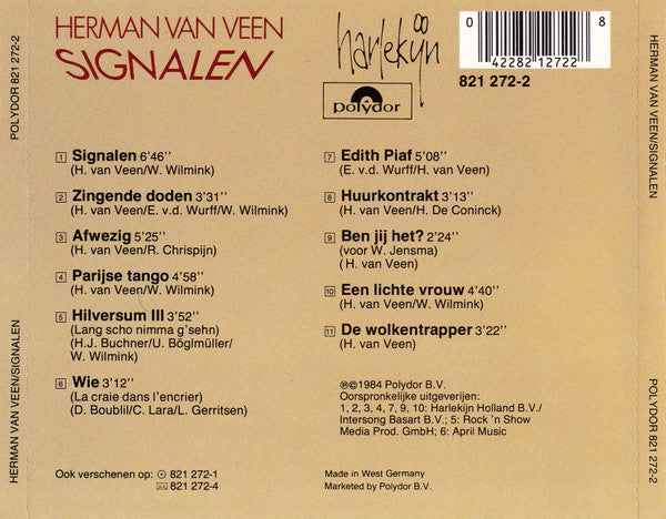 Herman van Veen : Signalen (CD, Album)