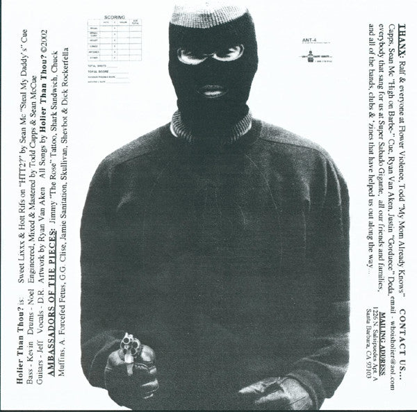 Holier Than Thou? : We Come In Peace We Leave In Pieces (7", EP)