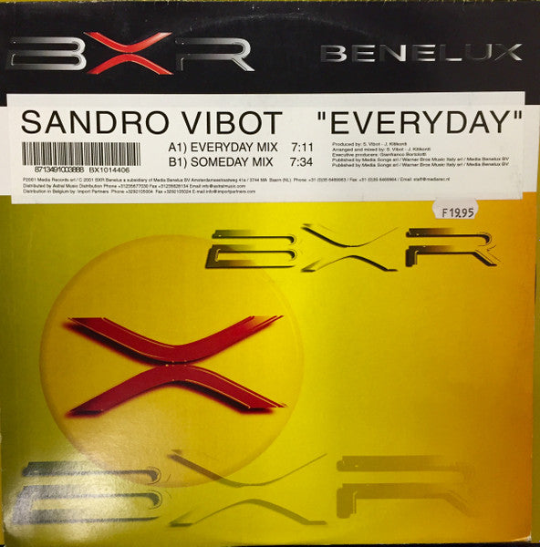 Sandro Vibot : Everyday (12")
