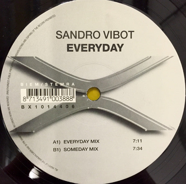 Sandro Vibot : Everyday (12")