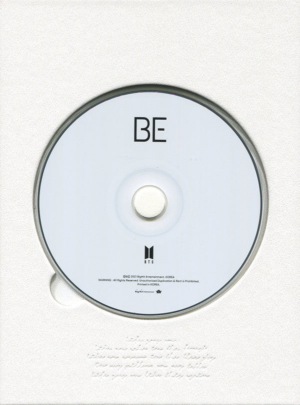 BTS (4) : BE (Essential Edition) (CD, RE, S/Edition)