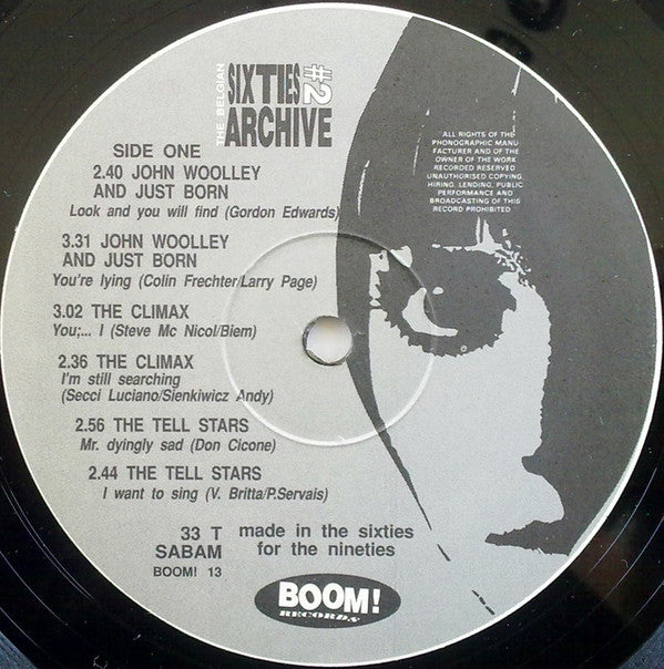 Various : JP Van Presents: The Belgian Sixties Archive #2 (LP, Comp)