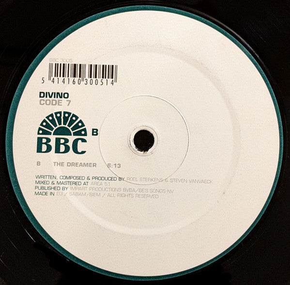 Divino : Code 7 (12")