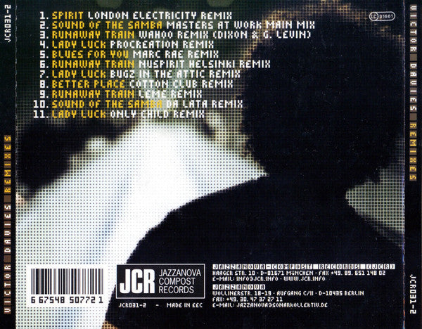 Victor Davies : Remixes (CD, Album)