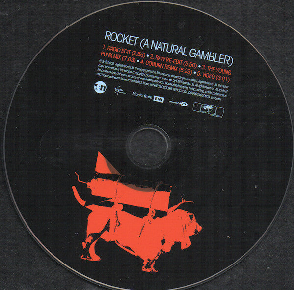 Braund Reynolds : Rocket (A Natural Gambler) (CD, Single, Enh)