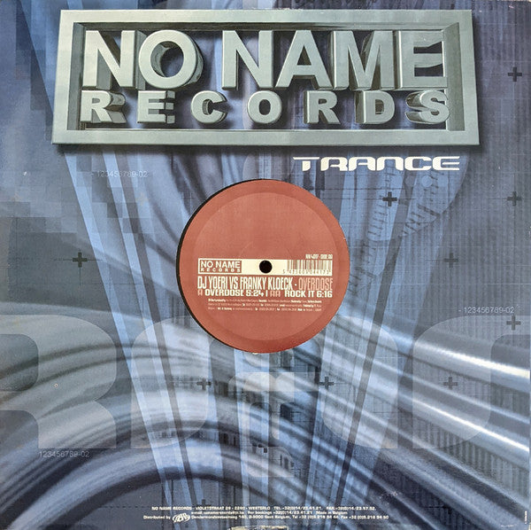DJ Yoeri vs. Franky Kloeck : Overdose (12")
