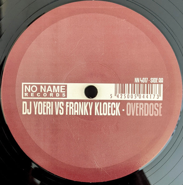 DJ Yoeri vs. Franky Kloeck : Overdose (12")