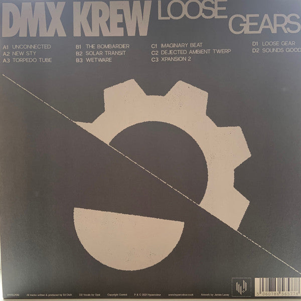 DMX Krew : Loose Gears (2x12", Album)