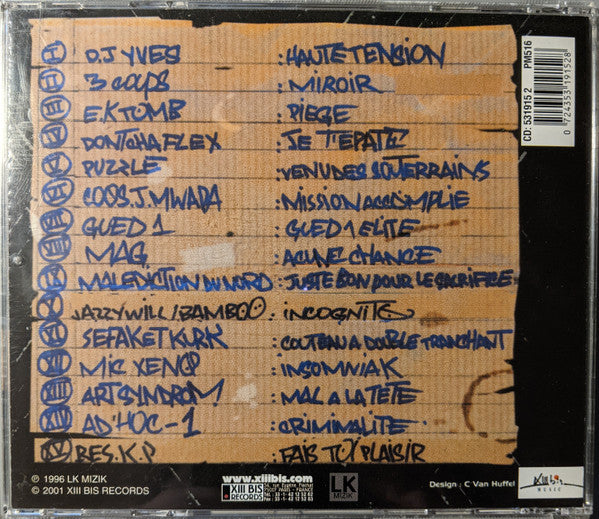 Various : Hip-Hop Vibes (CD, Comp, RE)