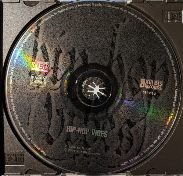 Various : Hip-Hop Vibes (CD, Comp, RE)