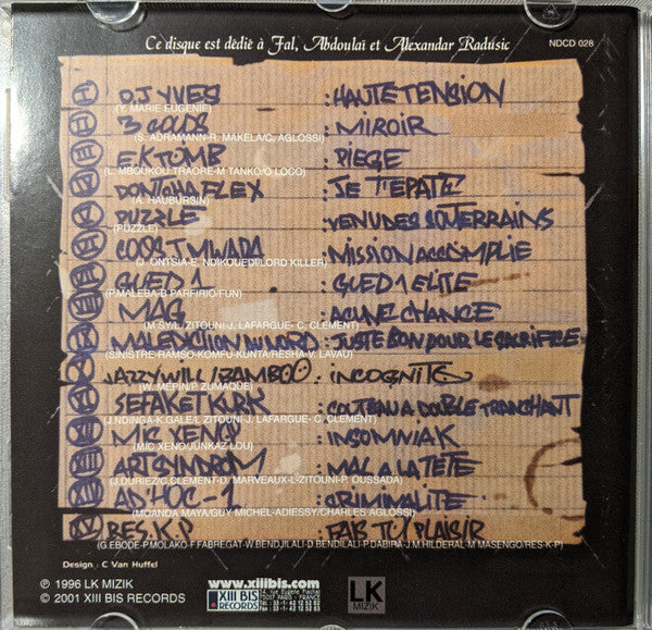 Various : Hip-Hop Vibes (CD, Comp, RE)