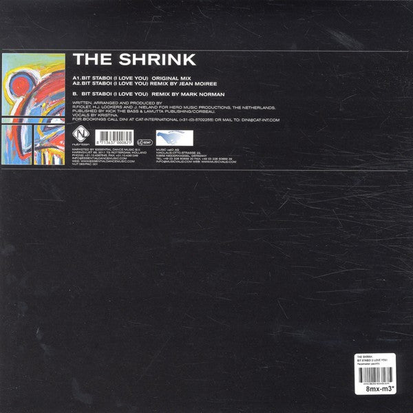 The Shrink : Bit Staboi (I Love You) (12")