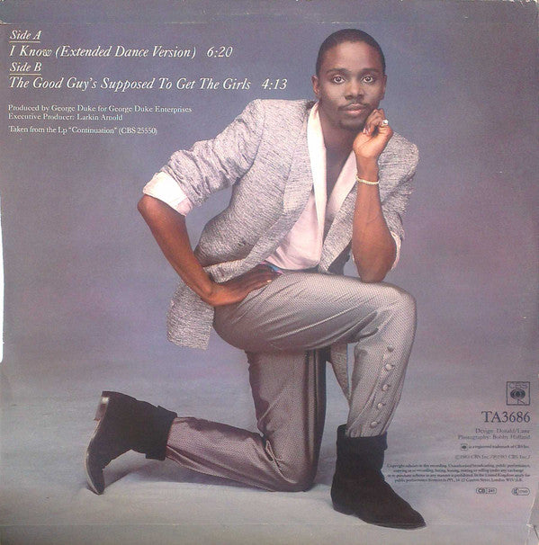 Philip Bailey : I Know (12", Maxi)