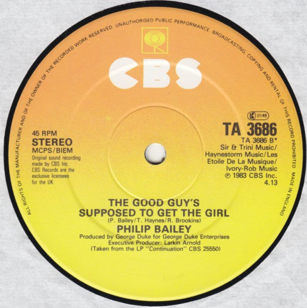 Philip Bailey : I Know (12", Maxi)