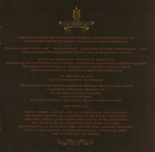 The Stands : All Years Leaving (CD, Album)