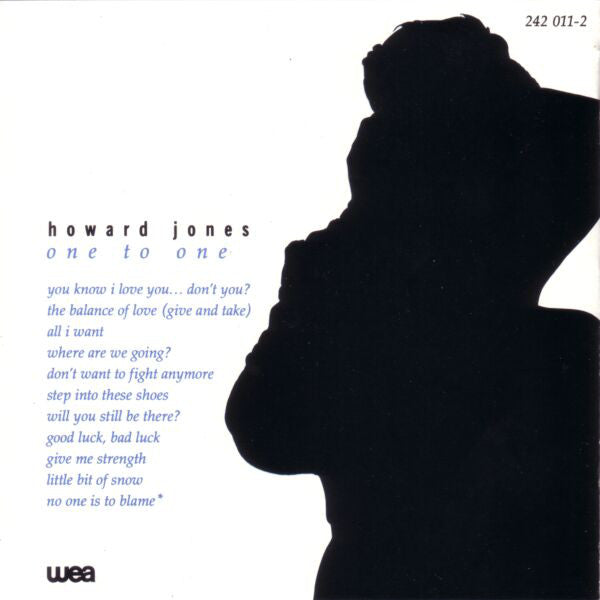 Howard Jones : One To One (CD, Album)