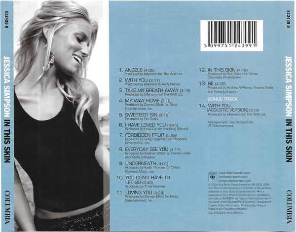 Jessica Simpson : In This Skin (CD, Album)